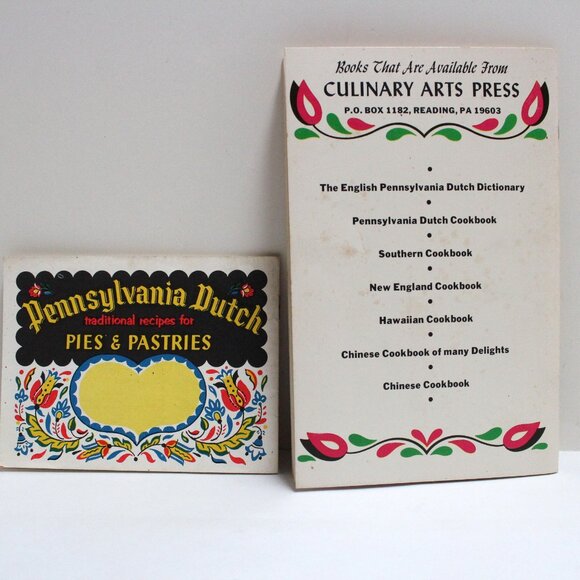 2 Small Pennsylvania Dutch Cookbooks - Read Description - Picture 2 of 13